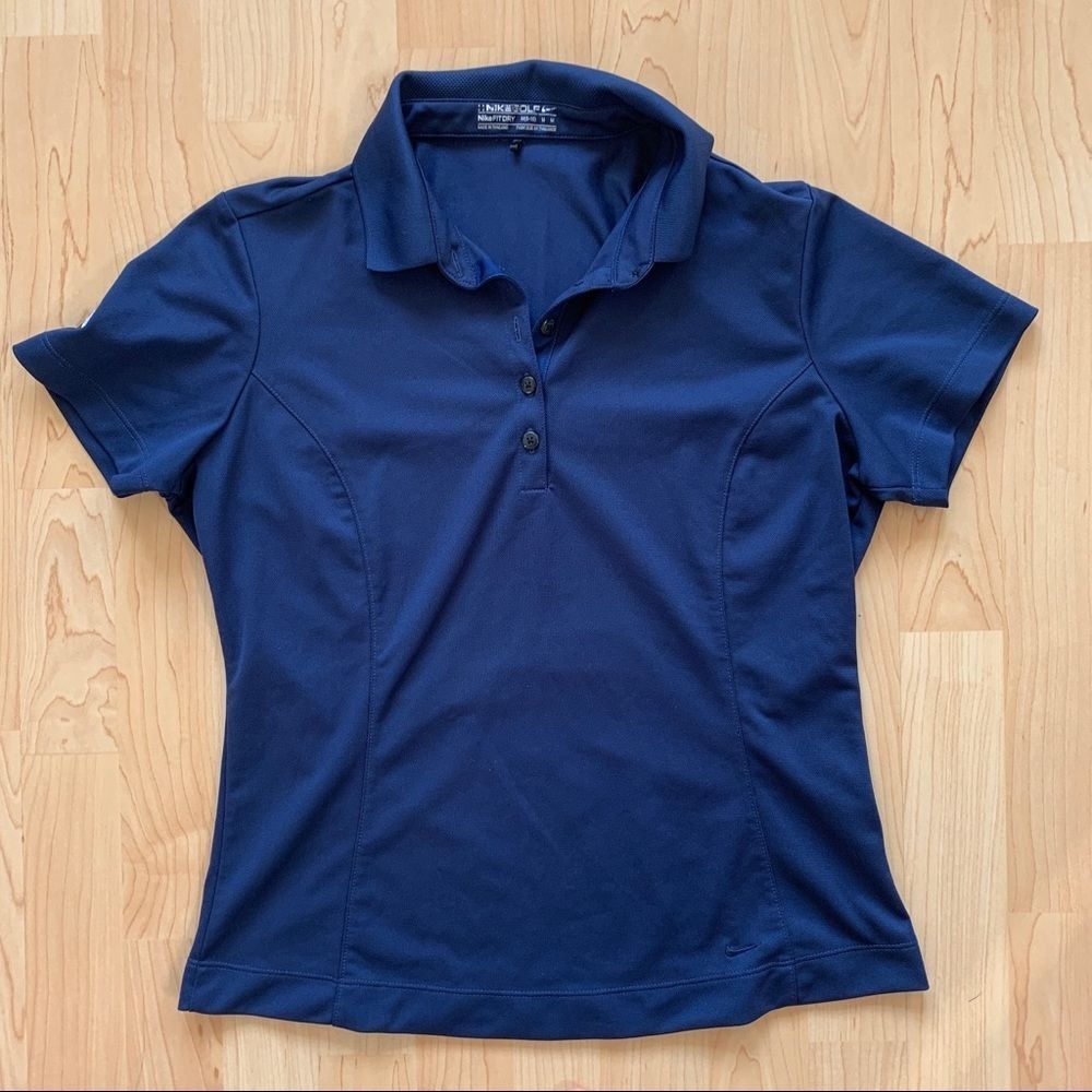 Navy Nike Golf Polo